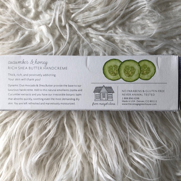 Cucumber & Honey Shea Butter Hand Creme - Picture 3 of 5